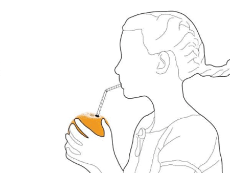 vloeibare sinaasappel