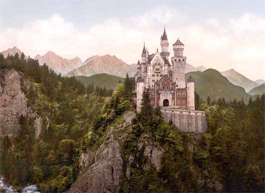 Neuschwanstein old photo