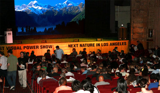 waiting for the show