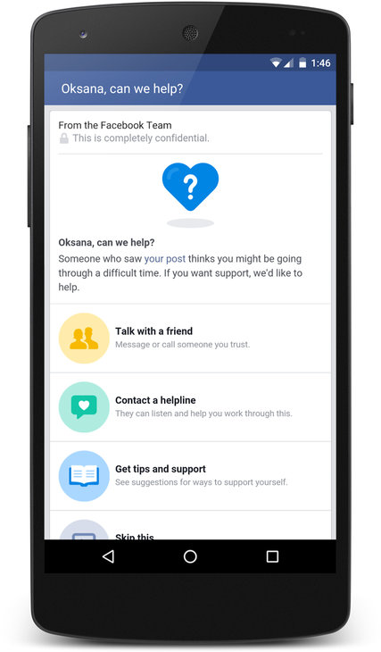 FACEBOOK-suicide-tool