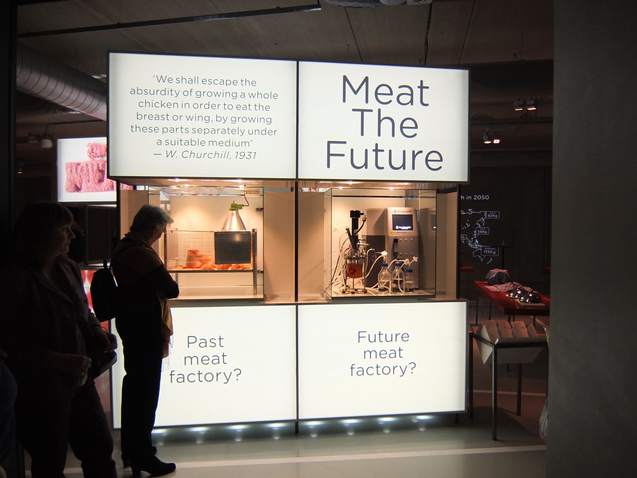 From October 11 to June 11 we will discuss the future of meat at Cube Deign Museum in Kerkrade (The Netherlands) with the exhibition Meat the Future.