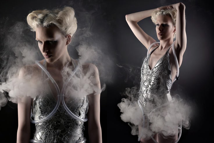 Sensoric Smoke "Octopus" Dress Interview Anouk Wipprecht