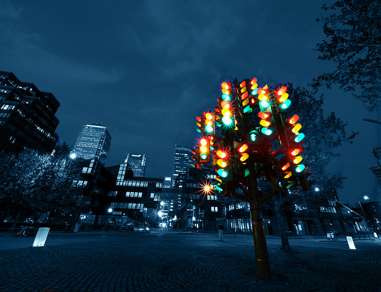 Tree traffic light