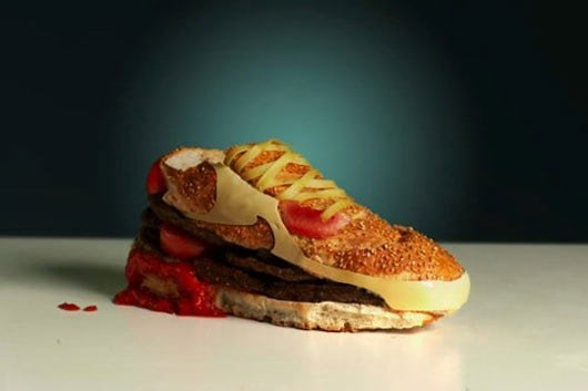 Hamburger sneaker