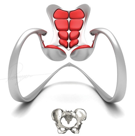 Pelvis Rocking Chair