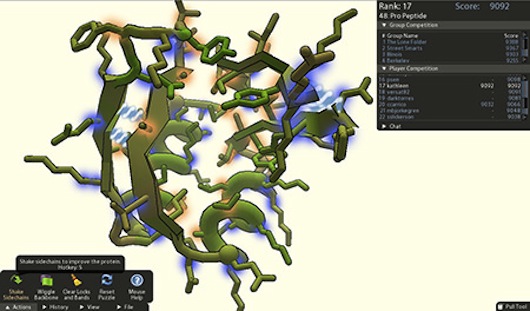 Gamers Solve Enzyme Riddle