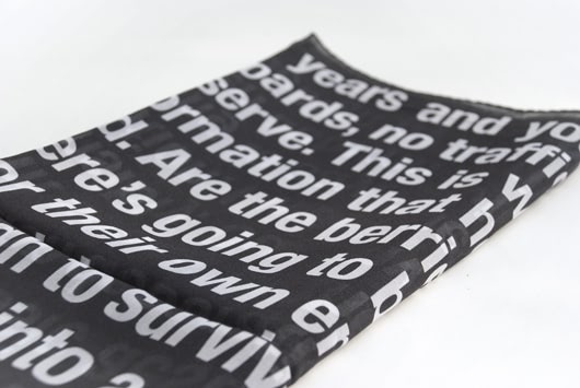 Information Decoration Scarf