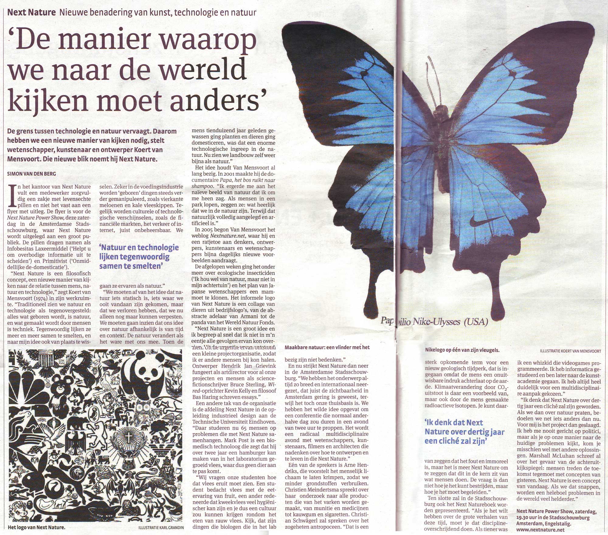 Parool Article on Next Nature