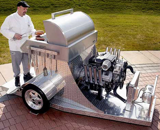 Jet Powered Barbecue