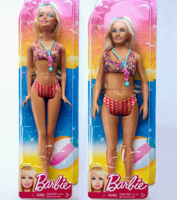 If Barbie Had Human Proportions