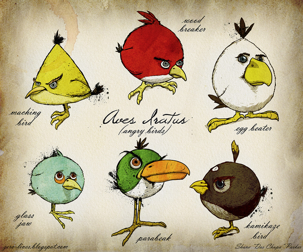 The Angry Bird Spotters Guide