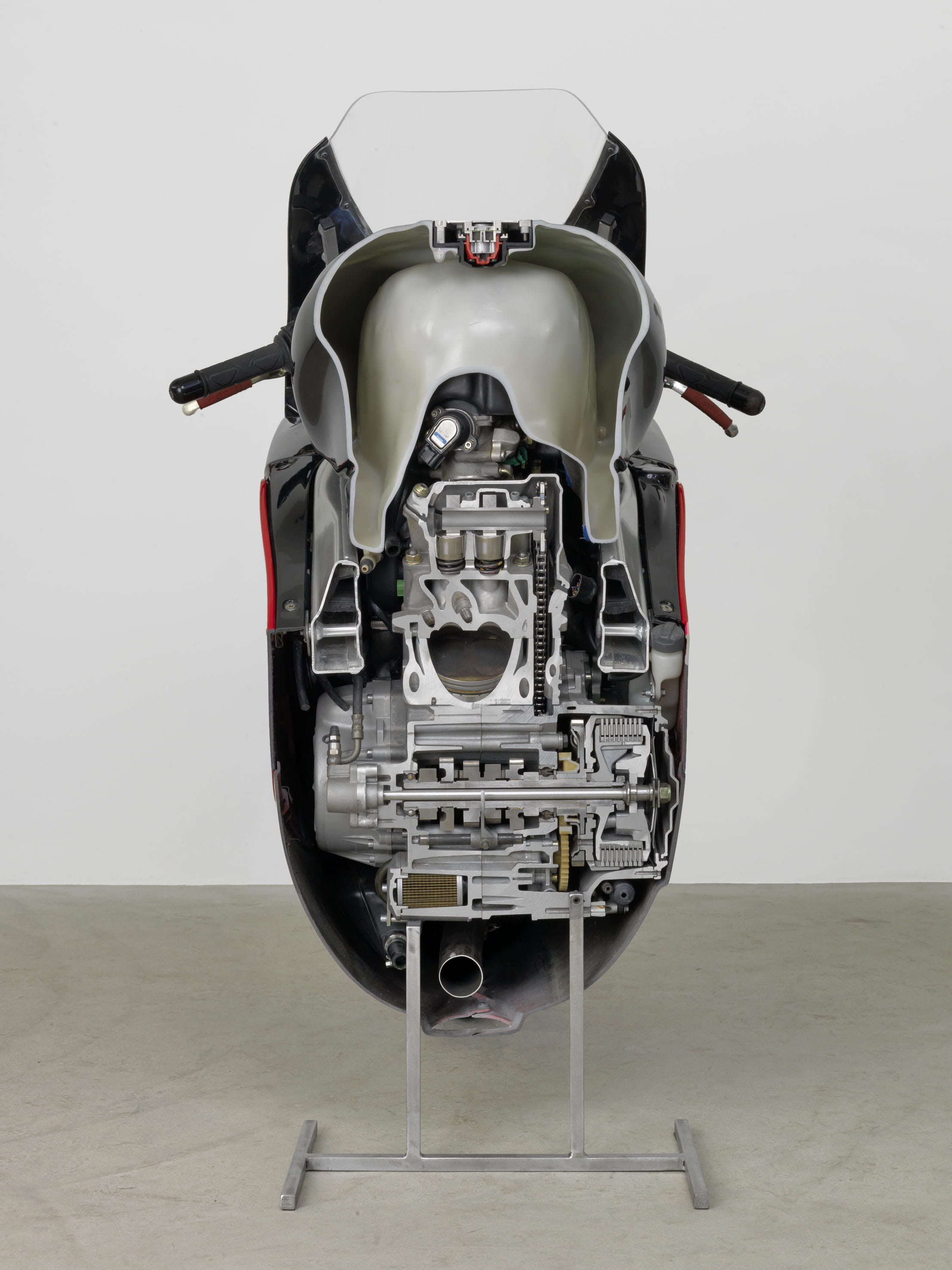 Dissected Motorcycle