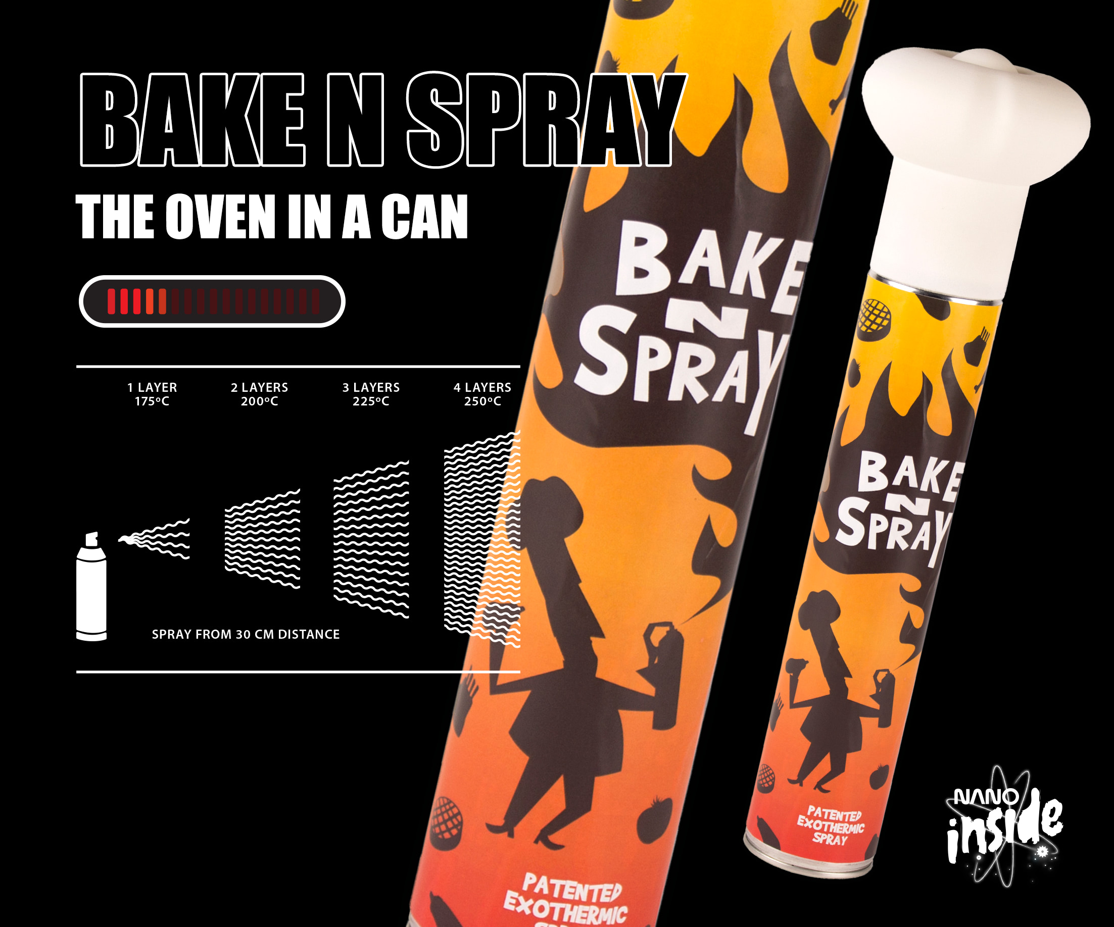 Nano Product: Bake 'n Spray