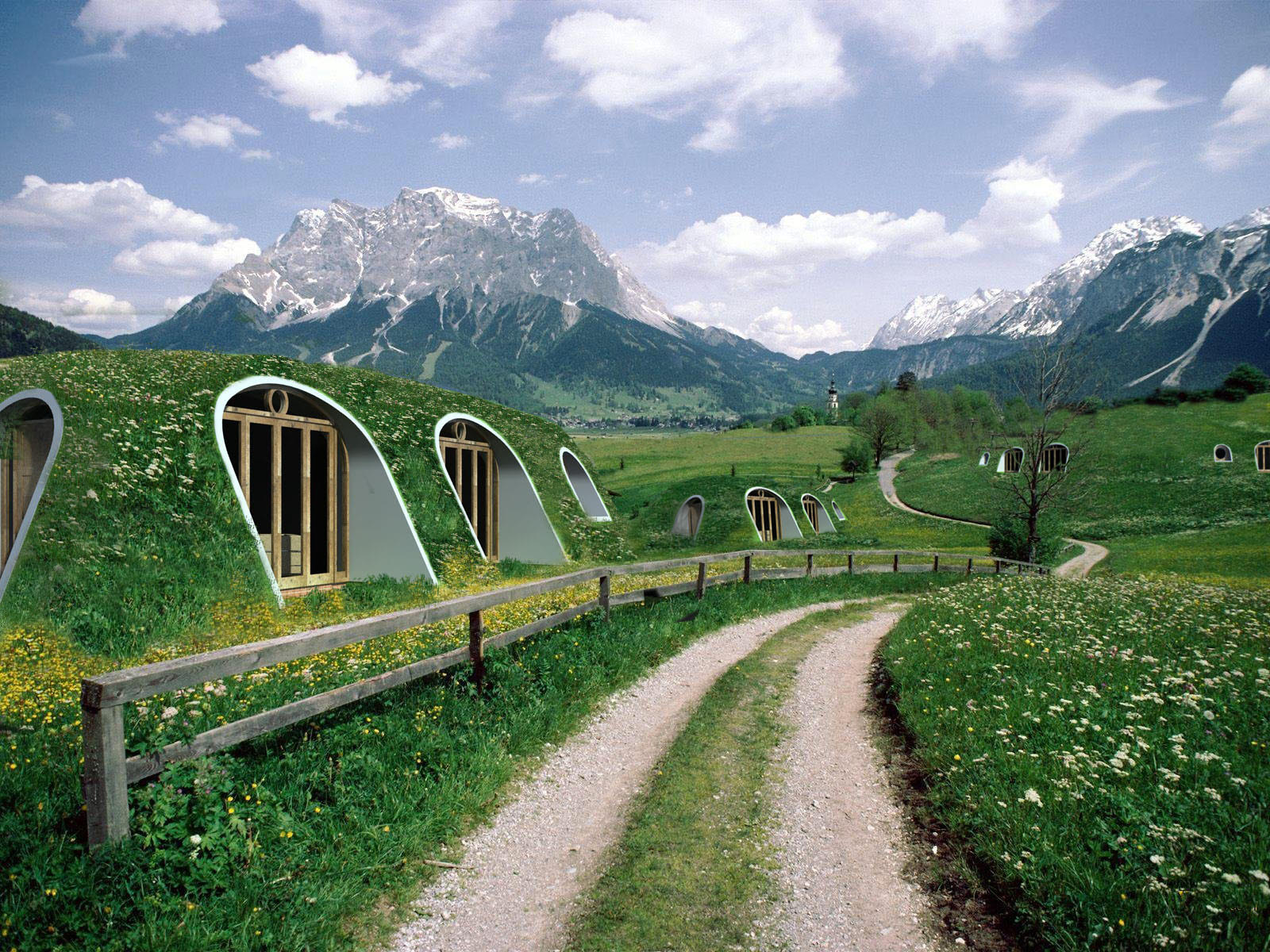 Houses to Live Integrated with Nature | Next Nature