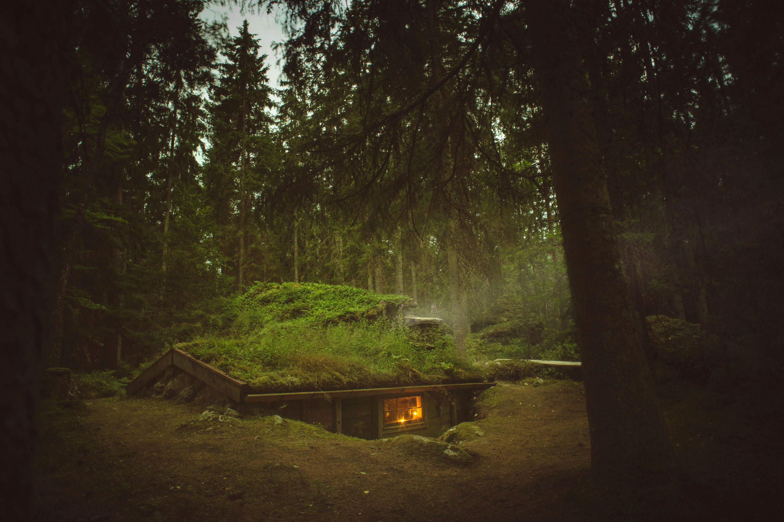 Swedish Underground Cabins