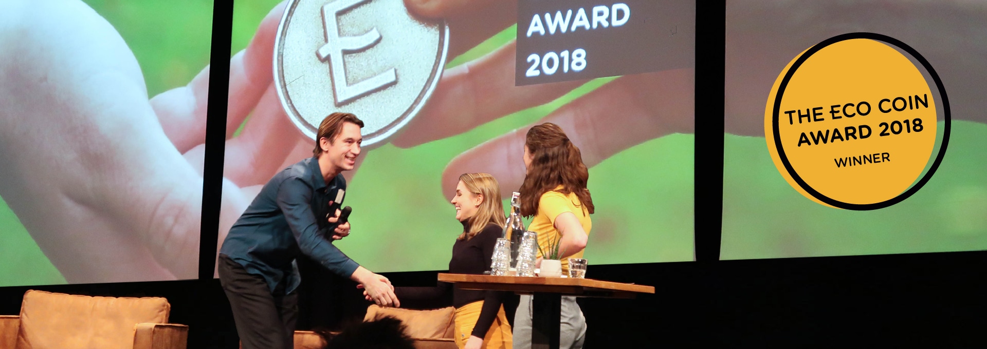 Elzelinde van Doleweerd wins the ECO Coin Award 2018