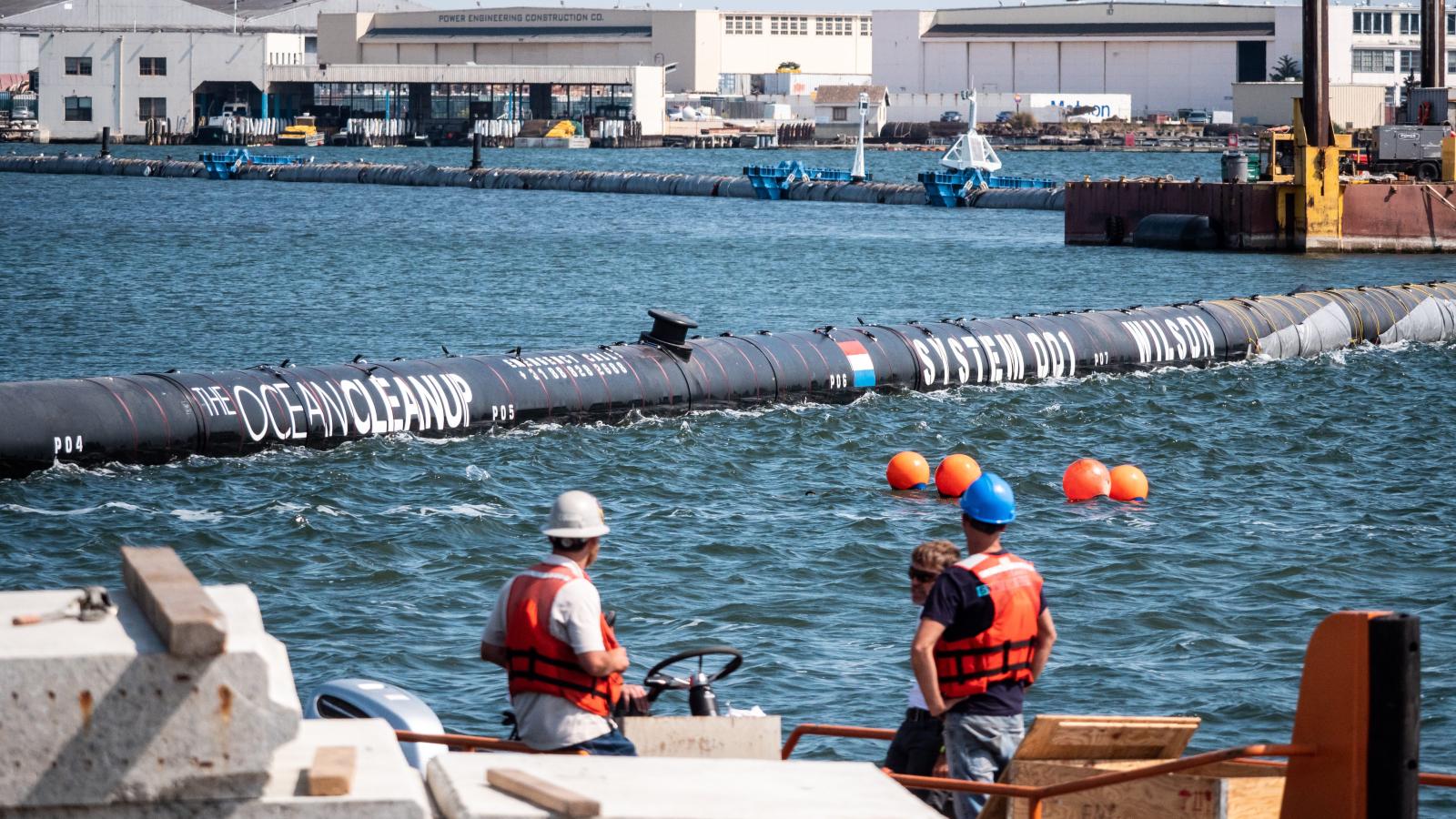 The Ocean Cleanup heads for the Pacific