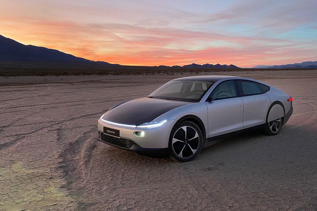 Driving solar with Lightyear: the world's first solar car