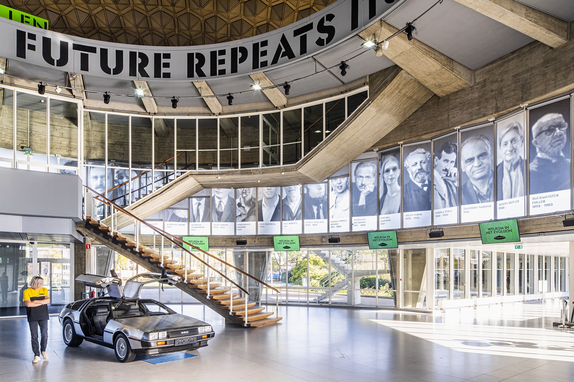 Next Nature Dome in Next Nature Museum, DeLorean