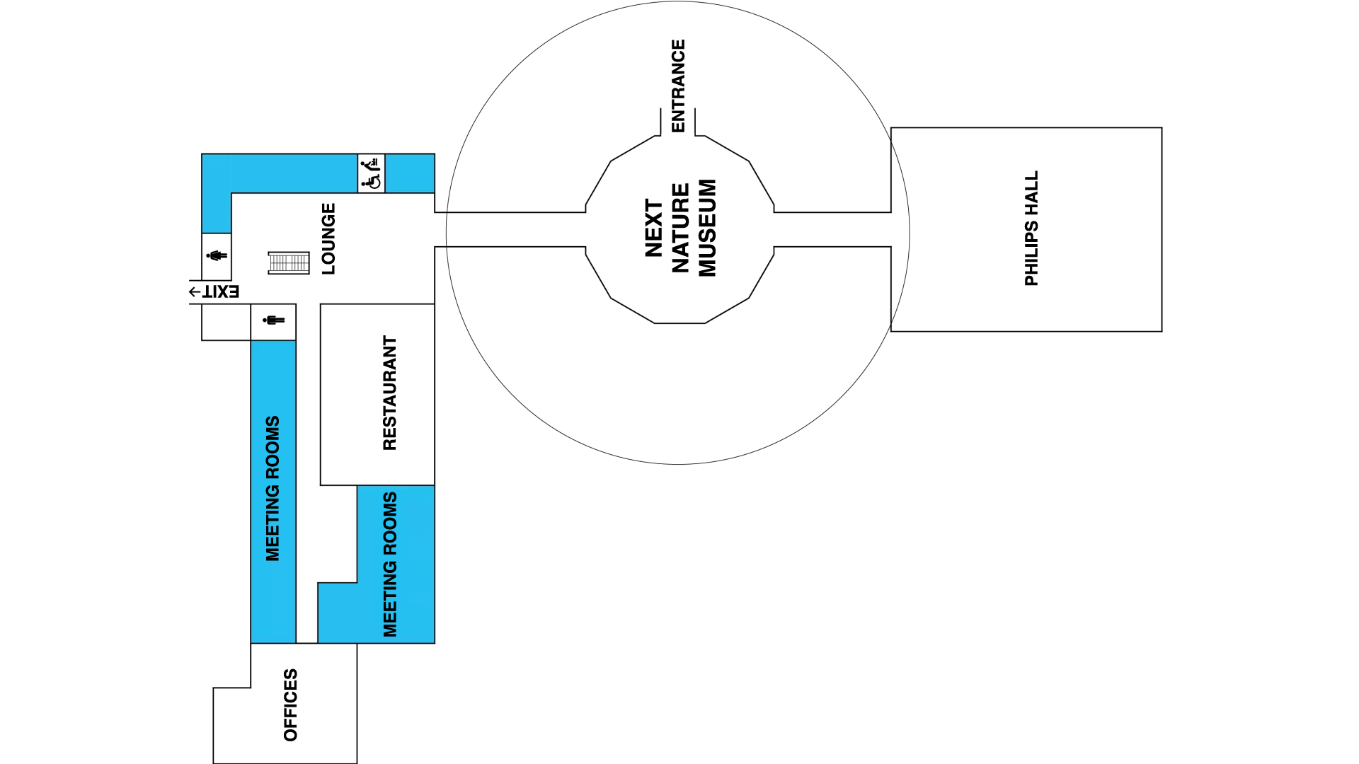 Plattegrond, Next Nature Museum